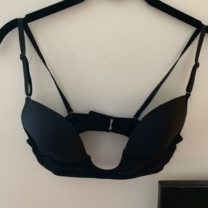 PLT 36C deep neck push-up bra